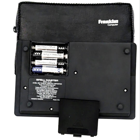 Vintage Franklin Computer Spell Master Model SA-103 Electronic Speller - Picture 2 of 4